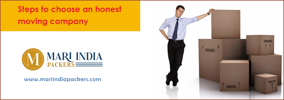 Steps to choose an honest moving company